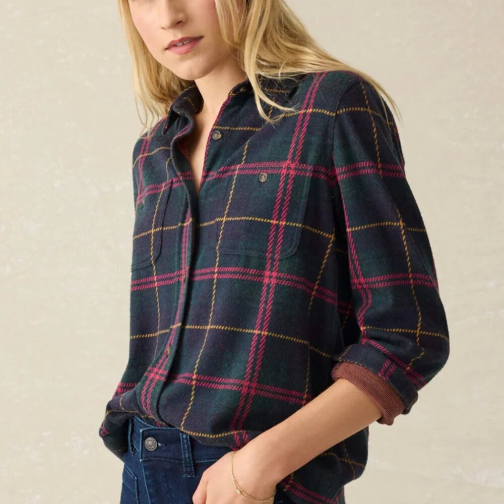 Faherty Legend Sweater Shirt M